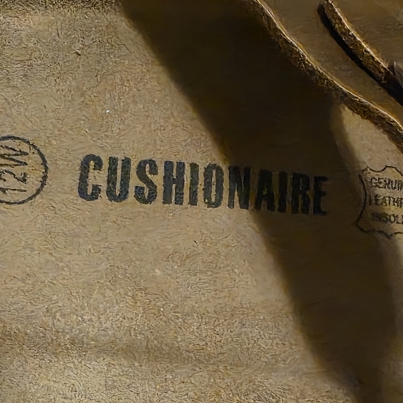 Cushionaire Brown Sandals For Women Sz 12W - Picture 3 of 4